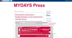 Desktop Screenshot of mydaysturkey.blogspot.com