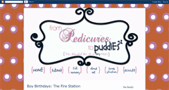 Desktop Screenshot of pedicurestopuddles.blogspot.com