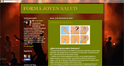 Desktop Screenshot of formajovensalud.blogspot.com