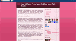 Desktop Screenshot of howawiccanbecomesamuslim.blogspot.com