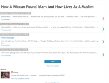 Tablet Screenshot of howawiccanbecomesamuslim.blogspot.com