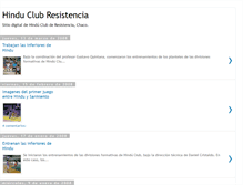 Tablet Screenshot of hinduclubresistencia.blogspot.com