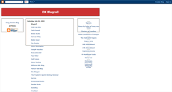 Desktop Screenshot of blogrollblog.blogspot.com