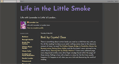 Desktop Screenshot of lifeinthelittlesmoke.blogspot.com