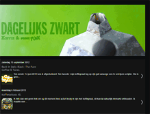 Tablet Screenshot of dagelijkszwart.blogspot.com