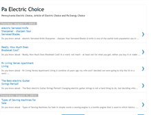 Tablet Screenshot of paelectricchoice.blogspot.com