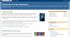 Desktop Screenshot of chiropracticsubluxation.blogspot.com