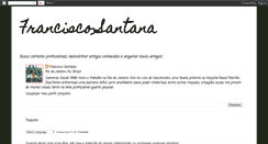 Desktop Screenshot of franciscosantana.blogspot.com