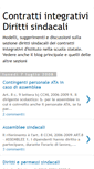 Mobile Screenshot of contrattidiritti.blogspot.com