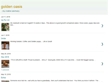 Tablet Screenshot of goldenoasis.blogspot.com