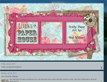 Tablet Screenshot of ellenaspaperhouse.blogspot.com