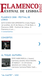 Mobile Screenshot of flamenco2008lisboa.blogspot.com