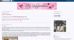 Desktop Screenshot of myinkspirations.blogspot.com