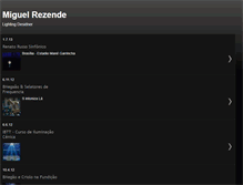 Tablet Screenshot of miguelrezende.blogspot.com