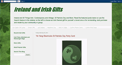 Desktop Screenshot of ireland-gifts.blogspot.com