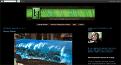 Desktop Screenshot of kathleendavenport.blogspot.com