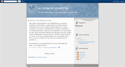 Desktop Screenshot of lacocinadesolarteyin.blogspot.com