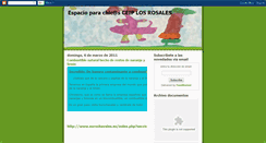 Desktop Screenshot of loschicoyasampalosrosales.blogspot.com