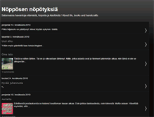 Tablet Screenshot of nopponen.blogspot.com