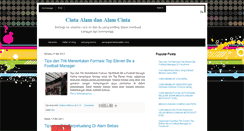 Desktop Screenshot of alamcintadiri.blogspot.com
