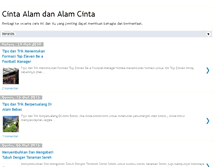 Tablet Screenshot of alamcintadiri.blogspot.com