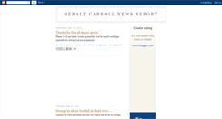 Desktop Screenshot of geraldcarrollnewsreport.blogspot.com