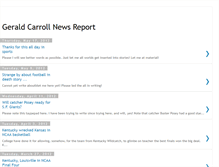 Tablet Screenshot of geraldcarrollnewsreport.blogspot.com