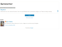 Tablet Screenshot of abarnstormer.blogspot.com