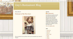 Desktop Screenshot of guysrestaurant.blogspot.com