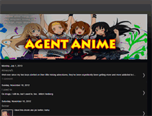 Tablet Screenshot of agentanime.blogspot.com