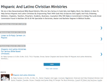 Tablet Screenshot of hispanicandlatinoministries.blogspot.com