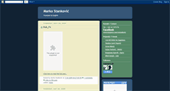 Desktop Screenshot of mstankovic.blogspot.com