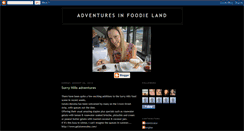 Desktop Screenshot of adventuresinfoodieland-georgina.blogspot.com