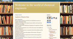 Desktop Screenshot of chemicalengineerworld.blogspot.com