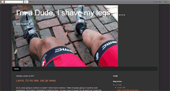 Desktop Screenshot of dudewithshavedlegs.blogspot.com