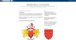 Desktop Screenshot of heraldicacatalana.blogspot.com