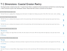 Tablet Screenshot of erosionpoetry.blogspot.com