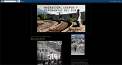 Desktop Screenshot of loscaminosdelmigrante.blogspot.com