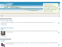 Tablet Screenshot of nocorpoenaalma.blogspot.com