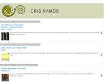 Tablet Screenshot of blogcrisramos.blogspot.com
