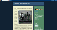 Desktop Screenshot of bluegrassmusicmuseum.blogspot.com