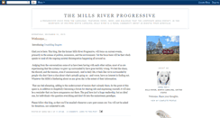 Desktop Screenshot of millsriverliberal.blogspot.com