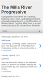 Mobile Screenshot of millsriverliberal.blogspot.com