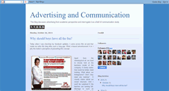 Desktop Screenshot of advertisingandcommunications.blogspot.com
