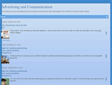 Tablet Screenshot of advertisingandcommunications.blogspot.com