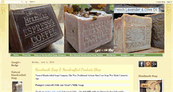 Desktop Screenshot of handmade--soap.blogspot.com