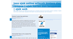 Desktop Screenshot of ojekbintaro.blogspot.com
