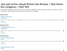 Tablet Screenshot of ojekbintaro.blogspot.com
