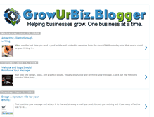 Tablet Screenshot of growurbiz1.blogspot.com