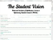 Tablet Screenshot of niosc-optometry.blogspot.com